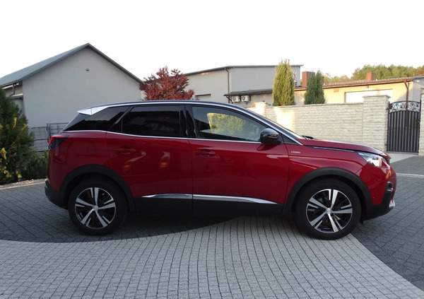 Peugeot 3008 cena 89500 przebieg: 103000, rok produkcji 2020 z Rakoniewice małe 352